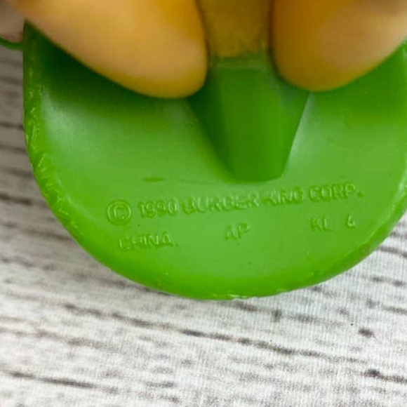 Vintage 1990 Burger King Kids Club Toy Figure Set of Three Glow in the Dark00000 - Picture 10 of 10